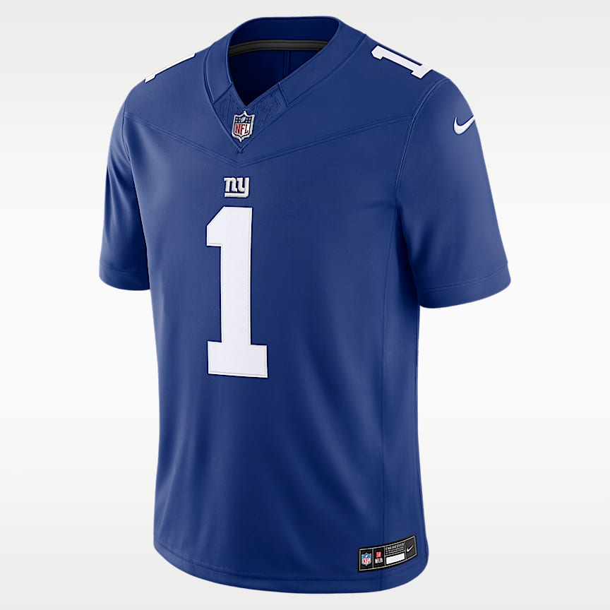New York Giants Sideline Coach Men's Nike Dri-FIT NFL Long-Sleeve